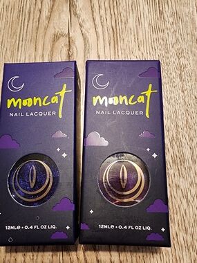 Mooncat Nail Lacquer - Purple Sparkle